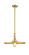 Appalachian - 1 Light - 16 inch - Satin Gold - Stem Hung - Adjustable Mini Pendant (3442|206-SG-MFR-SG-16-LED)