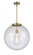 Beacon - 1 Light - 18 inch - Antique Brass - Stem Hung - Pendant (3442|221-1S-AB-G202-18)