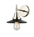 Railroad - 1 Light - 8 inch - Polished Nickel - Sconce (3442|447-1W-PN-M6-BK)