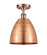 Bristol - 1 Light - 9 inch - Antique Copper - Semi-Flush Mount (3442|516-1C-AC-MBD-9-AC)