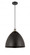 Bristol - 1 Light - 16 inch - Black Antique Brass - Cord hung - Mini Pendant (3442|516-1P-BAB-MBD-16-BK-LED)