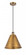 Berkshire - 1 Light - 12 inch - Brushed Brass - Cord hung - Mini Pendant (3442|516-1P-BB-MBC-12-BB)