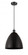 Bristol - 1 Light - 12 inch - Matte Black - Cord hung - Mini Pendant (3442|516-1P-BK-MBD-12-BK)