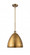 Bristol - 1 Light - 12 inch - Brushed Brass - Pendant (3442|516-1S-BB-MBD-12-BB-LED)