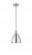 Bristol - 1 Light - 8 inch - Polished Chrome - Pendant (3442|516-1S-PC-MBD-75-PC-LED)
