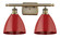 Plymouth - 2 Light - 18 inch - Antique Brass - Bath Vanity Light (3442|516-2W-AB-MBD-75-RD)