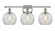 Athens - 3 Light - 28 inch - Polished Nickel - Bath Vanity Light (3442|516-3W-PN-G122-8-LED)