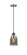 Bell - 1 Light - 5 inch - Antique Brass - Cord hung - Mini Pendant (3442|201CSW-AB-G53-LED)