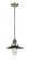 Railroad - 1 Light - 8 inch - Antique Brass - Cord hung - Mini Pendant (3442|201CSW-AB-M6-LED)