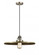 Appalachian - 1 Light - 16 inch - Antique Brass - Cord hung - Mini Pendant (3442|201CSW-AB-MFR-AB-16-LED)