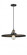 Appalachian - 1 Light - 16 inch - Black Antique Brass - Cord hung - Mini Pendant (3442|201CSW-BAB-MFR-BK-16-LED)