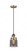 Bell - 1 Light - 5 inch - Brushed Brass - Cord hung - Mini Pendant (3442|201CSW-BB-G53)