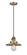 Railroad - 1 Light - 8 inch - Brushed Brass - Cord hung - Mini Pendant (3442|201CSW-BB-M4-LED)