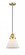 Cone - 1 Light - 8 inch - Satin Gold - Cord hung - Mini Pendant (3442|201CSW-SG-G41-LED)