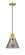 Cone - 1 Light - 8 inch - Satin Gold - Cord hung - Mini Pendant (3442|201CSW-SG-G43)