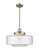 Bridgeton - 1 Light - 16 inch - Antique Brass - Cord hung - Mini Pendant (3442|201C-AB-G694-16-LED)