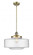 Bridgeton - 1 Light - 12 inch - Antique Brass - Stem Hung - Mini Pendant (3442|201S-AB-G694-16)