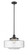 Bridgeton - 1 Light - 16 inch - Oil Rubbed Bronze - Stem Hung - Mini Pendant (3442|201S-OB-G692-16-LED)