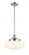 Bridgeton - 1 Light - 12 inch - Polished Chrome - Stem Hung - Mini Pendant (3442|201S-PC-G691-12)