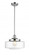 Bridgeton - 1 Light - 12 inch - Polished Chrome - Stem Hung - Mini Pendant (3442|201S-PC-G692-12-LED)