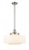 Bridgeton - 1 Light - 16 inch - Brushed Satin Nickel - Stem Hung - Mini Pendant (3442|201S-SN-G691-16)