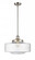 Bridgeton - 1 Light - 12 inch - Brushed Satin Nickel - Stem Hung - Mini Pendant (3442|201S-SN-G692-16-LED)