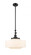 Bridgeton - 1 Light - 16 inch - Matte Black - Stem Hung - Adjustable Mini Pendant (3442|206-BK-G691-16)