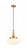 Bridgeton - 1 Light - 12 inch - Satin Gold - Stem Hung - Mini Pendant (3442|206-SG-G691-12-LED)