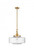 Bridgeton - 1 Light - 16 inch - Satin Gold - Stem Hung - Adjustable Mini Pendant (3442|206-SG-G692-16)