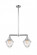 Bullet - 2 Light - 24 inch - Polished Chrome - Stem Hung - Adjustable Island Light (3442|209-PC-G664-7)