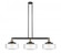 Bridgeton - 3 Light - 44 inch - Black Antique Brass - Stem Hung - Adjustable Island Light (3442|213-BAB-G694-12)