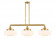 Bridgeton - 3 Light - 44 inch - Satin Gold - Stem Hung - Adjustable Island Light (3442|213-SG-G691-12)