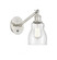 Ellery - 1 Light - 5 inch - Brushed Satin Nickel - Adjustable Sconce (3442|317-1W-SN-G394)