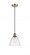 Bristol - 1 Light - 8 inch - Antique Brass - Cord hung - Mini Pendant (3442|516-1P-AB-GBD-754-LED)