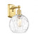 Athens Water Glass - 1 Light - 8 inch - Satin Gold - Sconce (3442|516-1W-SG-G1215-8)