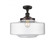 Bridgeton - 1 Light - 16 inch - Oil Rubbed Bronze - Semi-Flush Mount (3442|517-1CH-OB-G692-16)