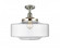 Bridgeton - 1 Light - 16 inch - Polished Nickel - Semi-Flush Mount (3442|517-1CH-PN-G692-16-LED)