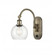 Athens - 1 Light - 6 inch - Antique Brass - Adjustable Swing Arm (3442|518-1W-AB-G122-6-LED)