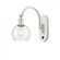 Athens - 1 Light - 6 inch - White Polished Chrome - Adjustable Swing Arm (3442|518-1W-WPC-G122-6)