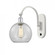 Athens - 1 Light - 8 inch - White Polished Chrome - Adjustable Swing Arm (3442|518-1W-WPC-G122-8)