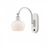 Fenton - 1 Light - 7 inch - White Polished Chrome - Adjustable Swing Arm (3442|518-1W-WPC-G91)