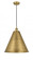 Berkshire - 1 Light - 16 inch - Brushed Brass - Cord hung - Mini Pendant (3442|616-1P-BB-MBC-16-BB)
