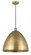 Bristol - 1 Light - 16 inch - Brushed Brass - Cord hung - Mini Pendant (3442|616-1P-BB-MBD-16-BB)