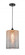 Cobbleskill - 1 Light - 9 inch - Matte Black - Cord hung - Mini Pendant (3442|616-1P-BK-G116-L)