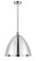 Bristol - 1 Light - 16 inch - Polished Chrome - Cord hung - Mini Pendant (3442|616-1P-PC-MBD-16-PC-LED)