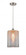 Cobbleskill - 1 Light - 9 inch - Brushed Satin Nickel - Cord hung - Mini Pendant (3442|616-1P-SN-G116-L)