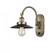 Railroad - 1 Light - 8 inch - Antique Brass - Adjustable Swing Arm (3442|918-1W-AB-M6)
