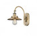 Railroad - 1 Light - 8 inch - Brushed Brass - Adjustable Swing Arm (3442|918-1W-BB-M4-LED)