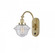 Oxford - 1 Light - 8 inch - Satin Gold - Adjustable Swing Arm (3442|918-1W-SG-G534-LED)