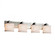 Modular 4-Light LED Bath Bar (254|FAB-8924-30-WHTE-NCKL-LED4-2800)